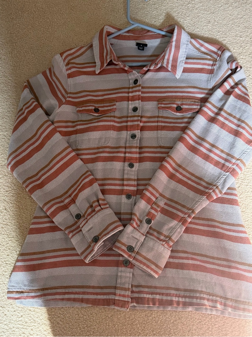 Patagonia Long-Sleeved Fjord
Flannel Shirt Thick 100%
Organic Cotton Size 8 - Picture 5 of 7